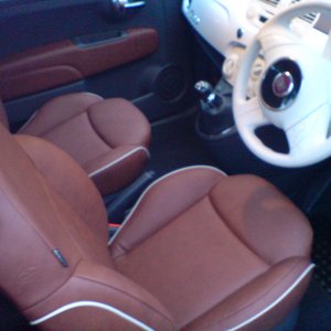 Lorenzo 1.2 pop interior tan leather seats