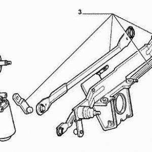 Fiat Coupe Wiper Linkage