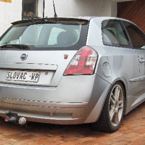 My Abarth from behind