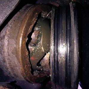 Shattered CV Joint