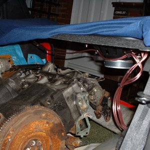 X19 Engine in back of Fiat Uno