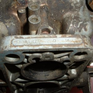Weber 34 DATR7 250 9L Carburettor