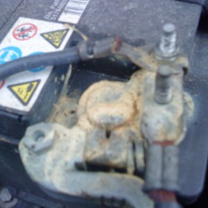 Battery gunk