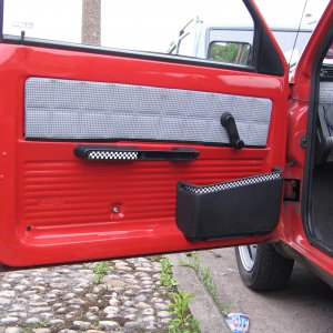 Charmania door pocket.
