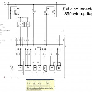 899 wiring information/diagram