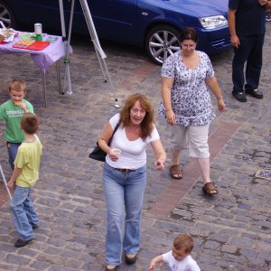 A_real_family_event_Sandwich_Guildhall_forecourt