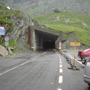 The Transfagarasan Tunnel