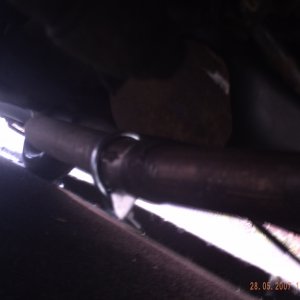 exhaust blow out