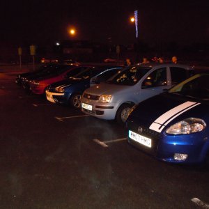 FIATS @ THE TC MEET 18/11/10 (manchester)