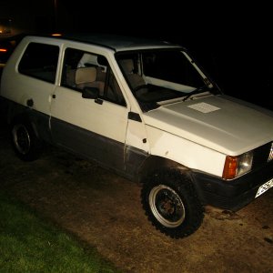 Panda 4x4 Chunky Tyres