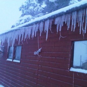garage icicles