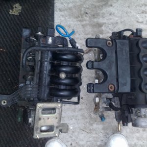 inlet manifolds from the top