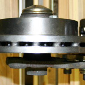 Fiat Stilo rear Wilwood 4 pot handbrake conversion caliper