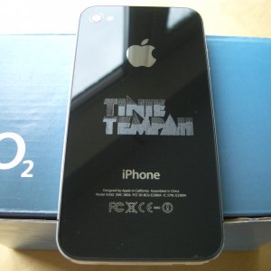 Tinie Tempah branded iPhone 4