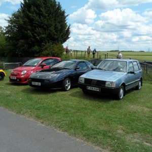 Part of Fiat owners club lineup.