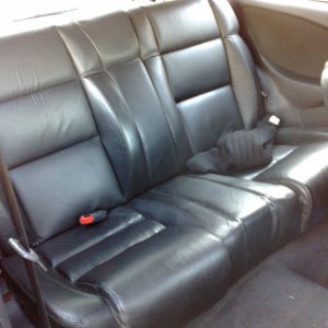 Fiat Coupe seats in a Bravo