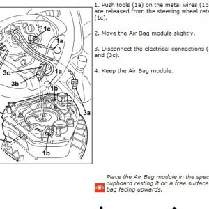 Bravo airbag removal