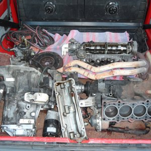 4x4 engine bay