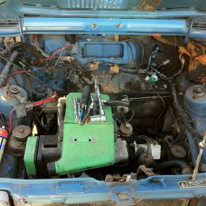 Gutting The Engine Bay