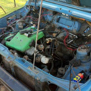 Gutting The Engine Bay