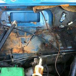 Gutting The Engine Bay - Pre Clean-up