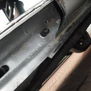 Inner sill rebuilt