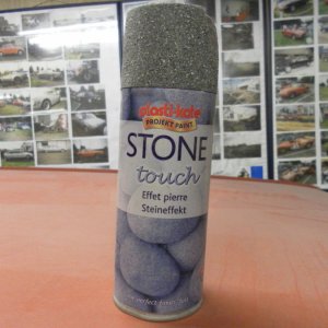 stone finish tin