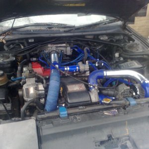 my engine bay Celica GT4