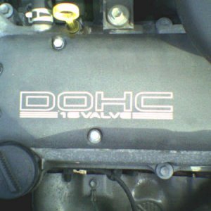 16_valve_decal_on_engine
