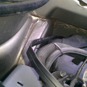 access to engine bay