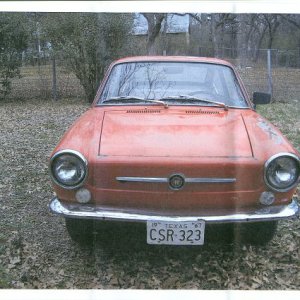 Stan's 1967 Fiat 850 Coupe Front