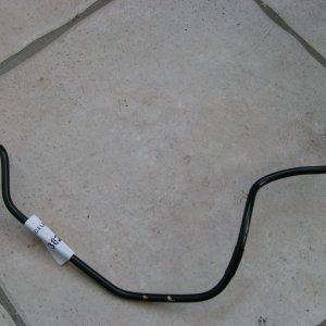 Rear arm solid brake pipe (Left)