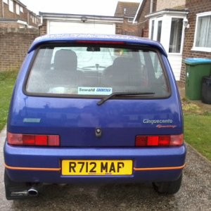From the rear!! ohh err