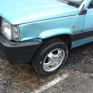 Panda 4x4 tyres