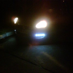 testing DRL leds