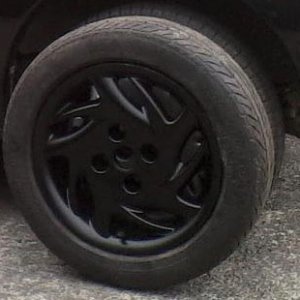 My black wheels