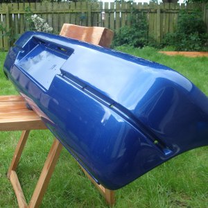 Imola blue bumper