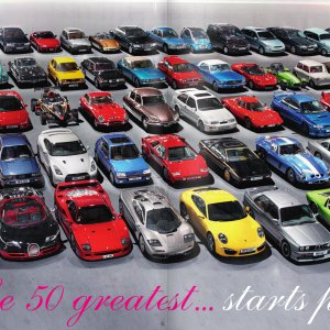 Car magazines: 50 greatest cars of the past 50 years