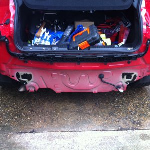 Bumper & Crash Member Removed