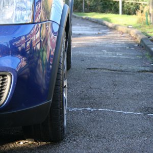 Sparco wheel spacers 12mm fronts and 16mm rears - After